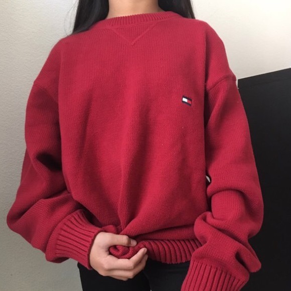 oversized tommy hilfiger jumper